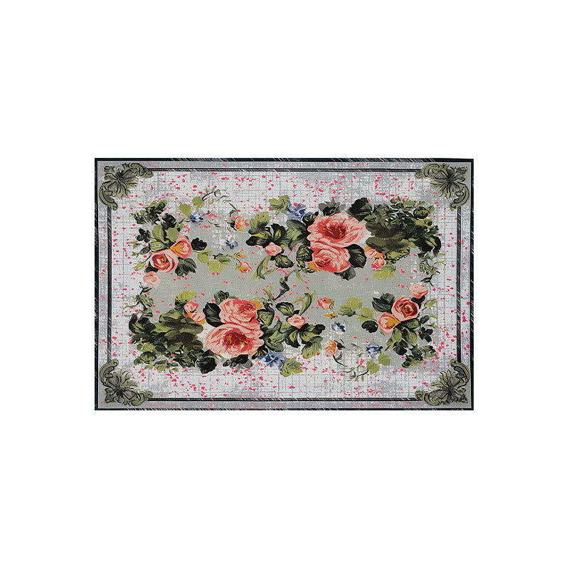 Floral Pattern Decorative Mat Bowlift — product view 5