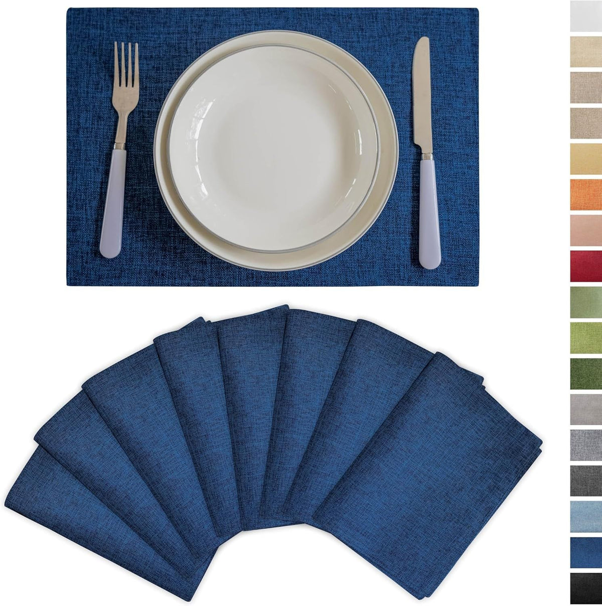Elegant Dining Table Placemat Bowlift — product view 3