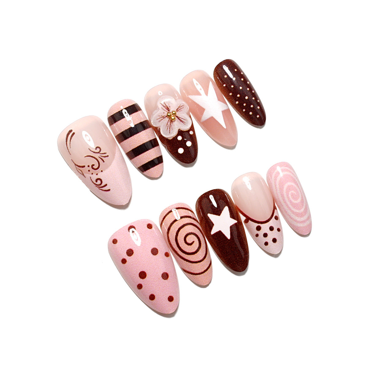 Creative Nail Art Press-On Set — product view 3