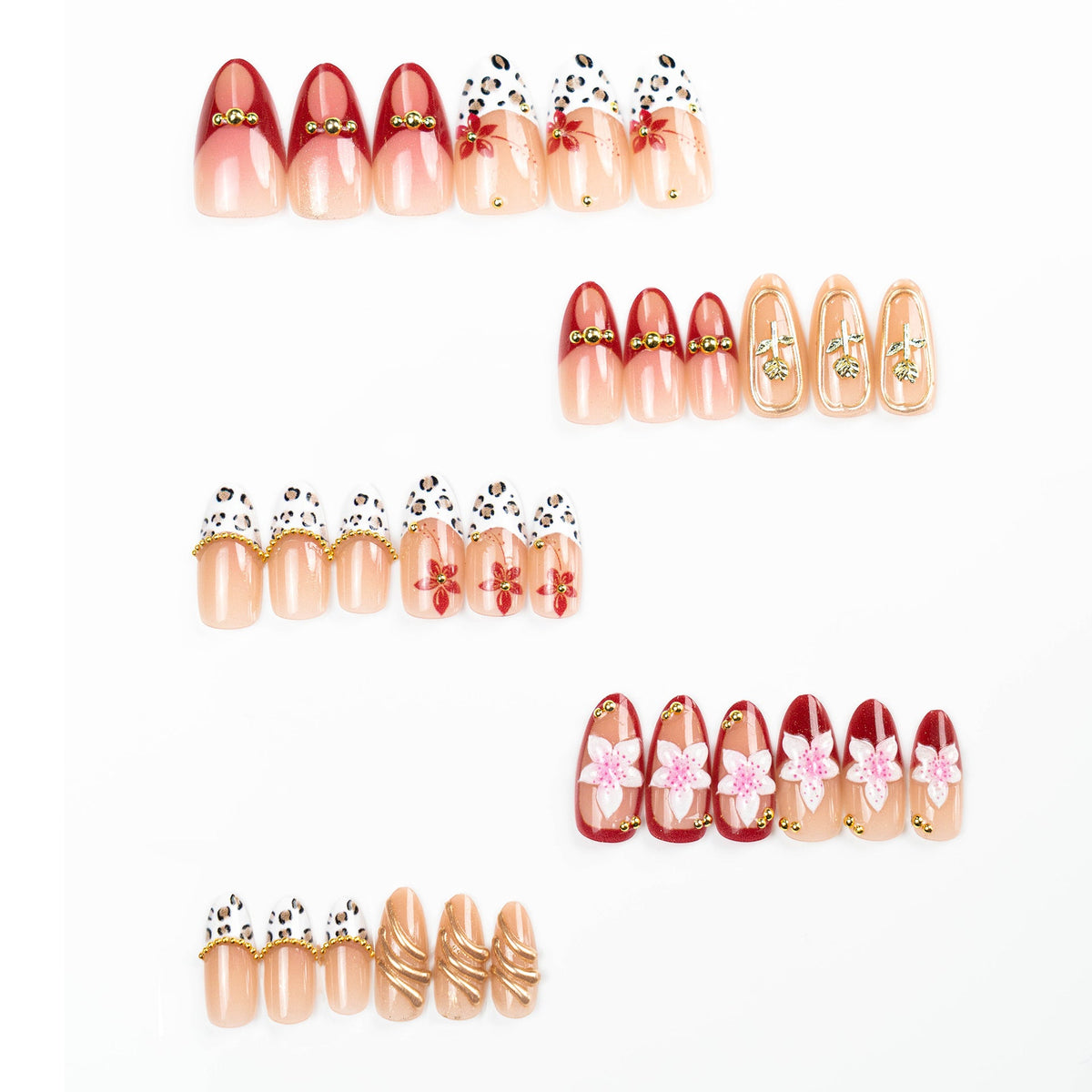Decorative Press-On Nail Tips Kit — product view 3