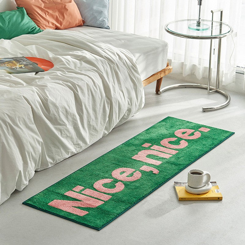 Decorative Phrase Bath Mat Bowlift — product view 3