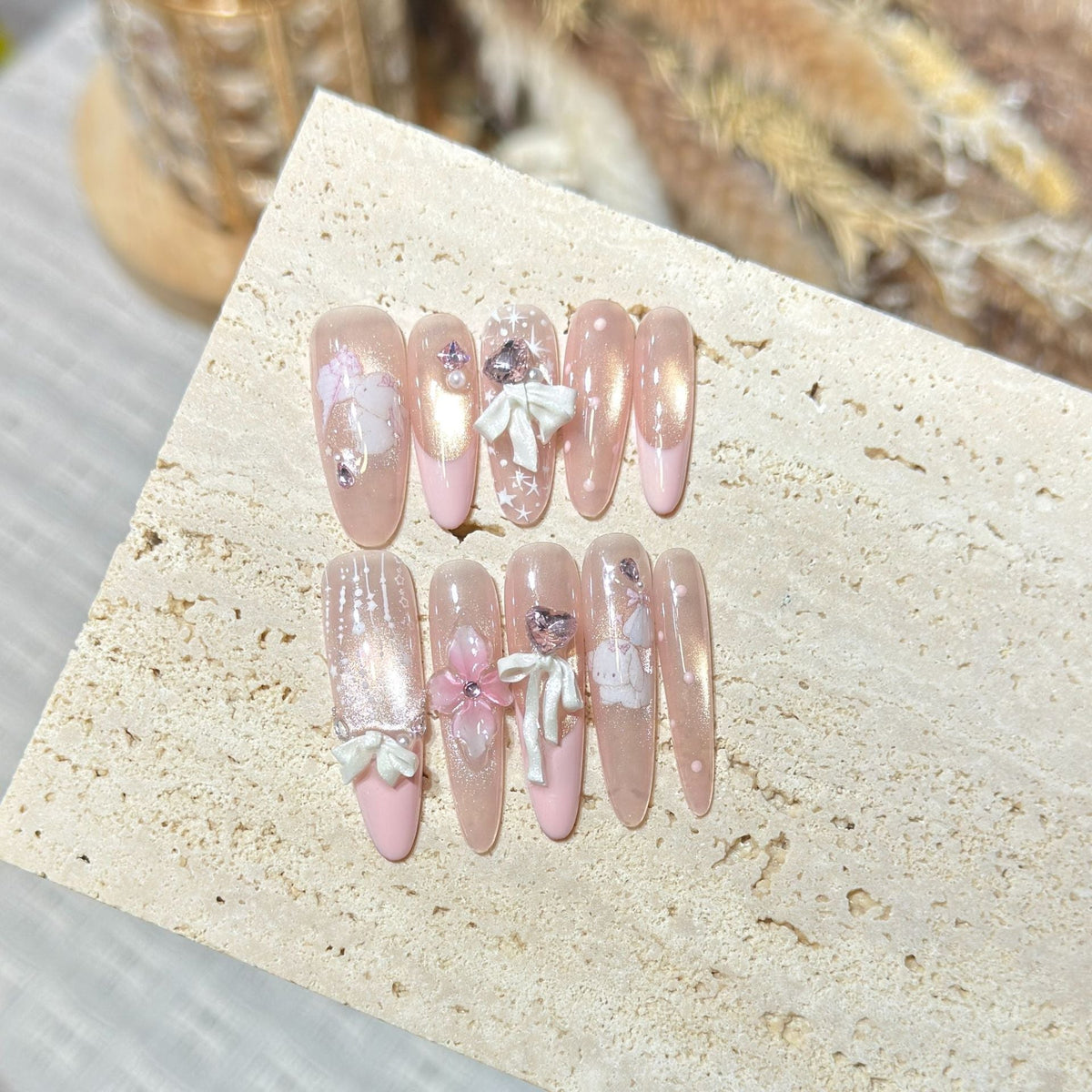 Artisan Floral Press-On Nail Set — product view 6