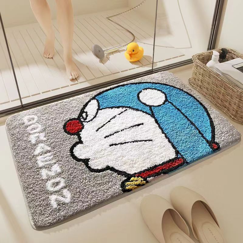 Cartoon Character Plush Bath Mat Bowlift — product view 3
