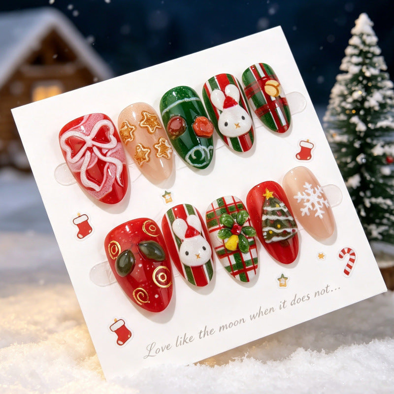 Festive Nail Art Press-On Sets — product view 2