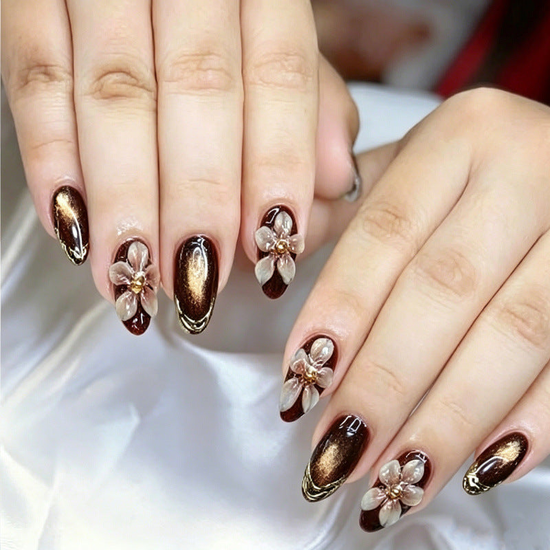 Elegant Floral Nail Art Set — product view 1