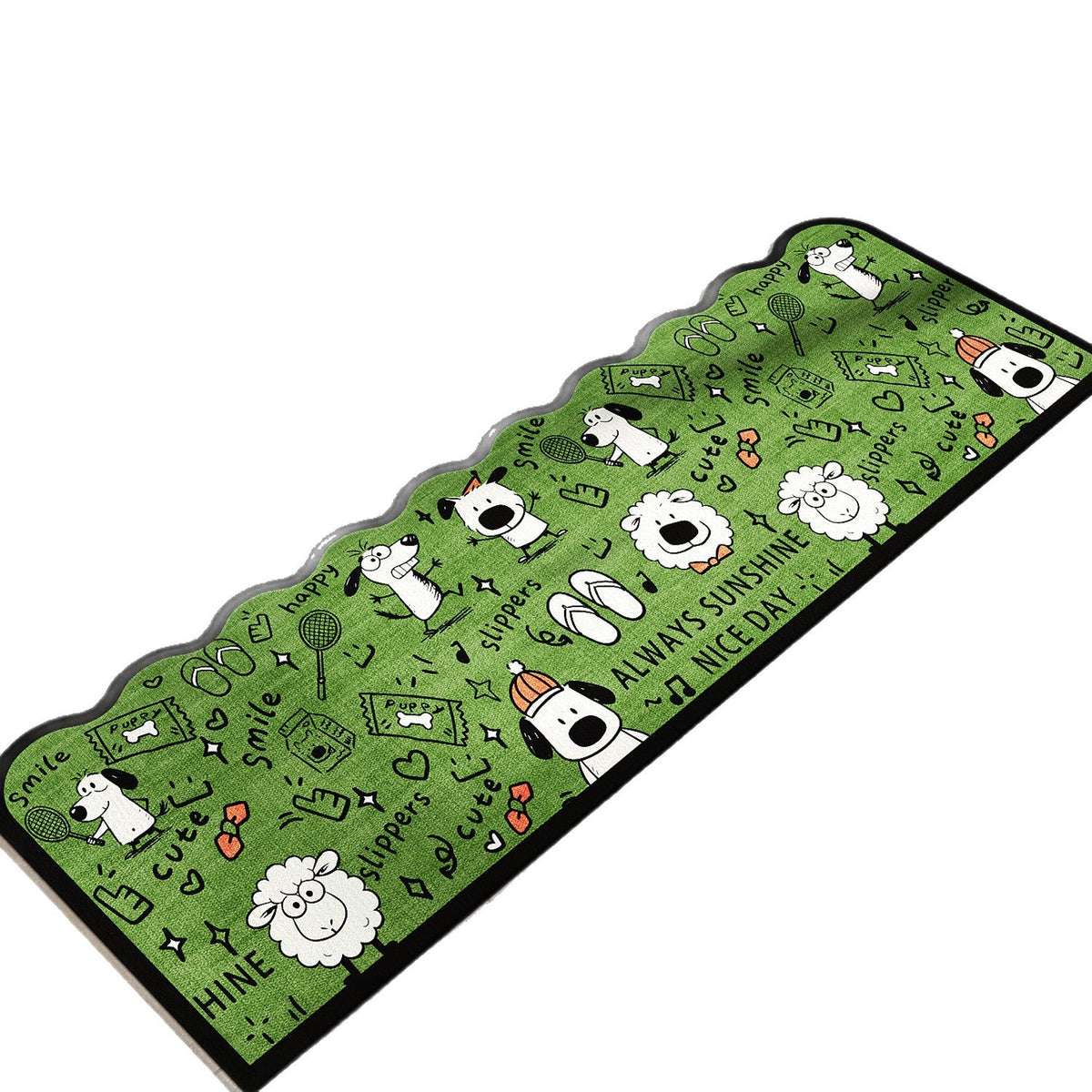 Fun-Themed Kitchen Runner Mat Bowlift — product view 5