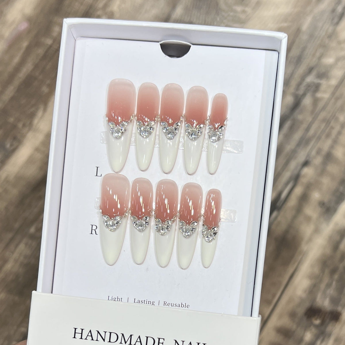 Elegant Stiletto Press-On Nail Art Set — product view 3