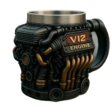 Engine-Themed Coffee Mug Bowlift — product view 5