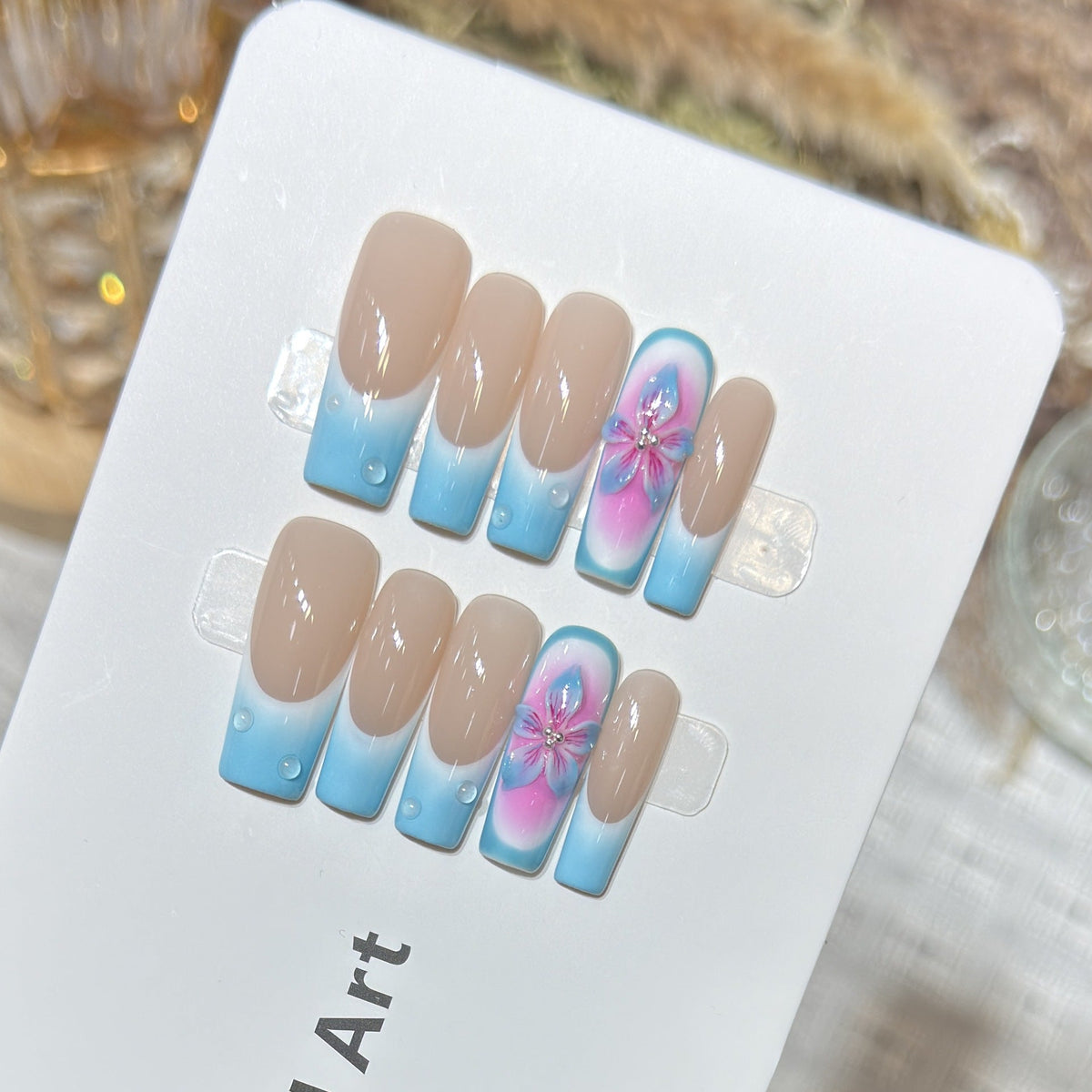 Artistic Acrylic Press-On Nail Set — product view 2