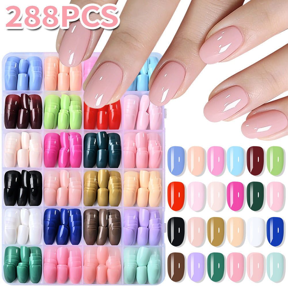 Full Coverage Press-On Nail Tips Set — product view 1