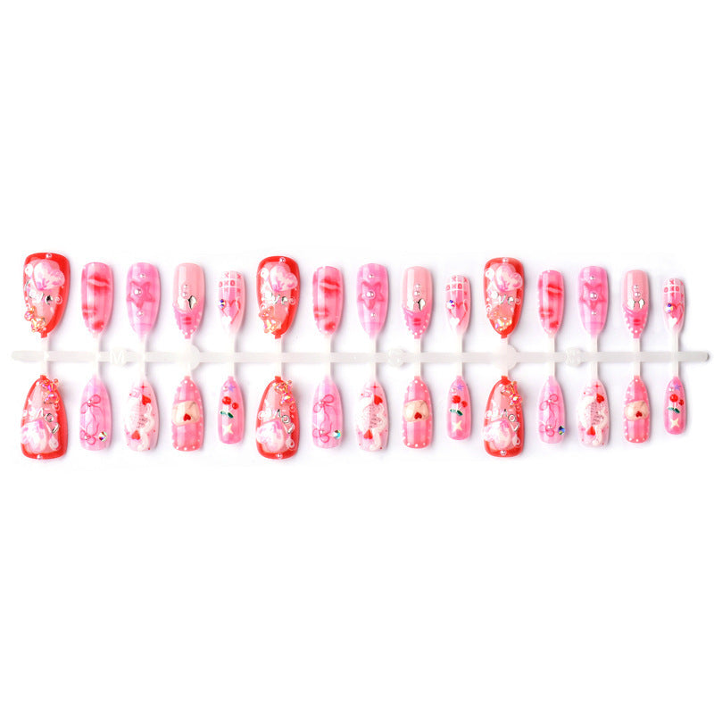 Decorative Themed Press-On Nail Art Set — product view 5