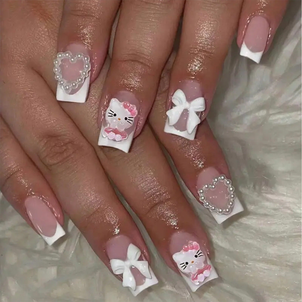 Decorative Press-On Nail Tips Set — product view 4