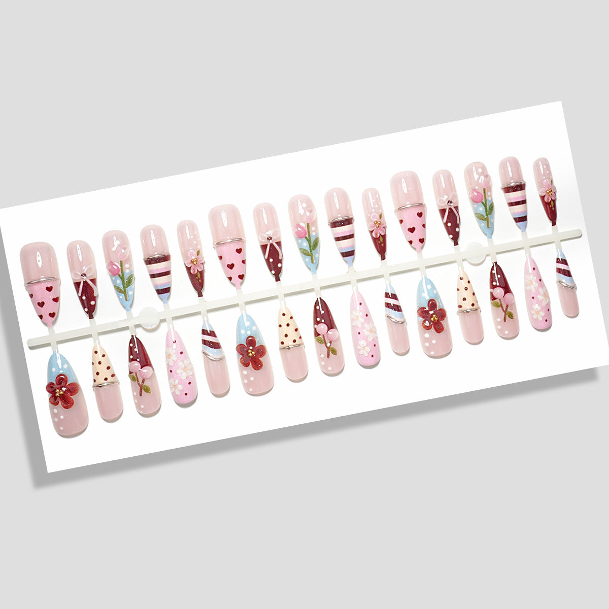 Elegant Nail Art Press-On Kit — product view 4