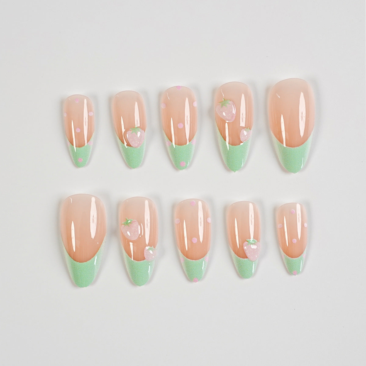 Artistic Press-On Nail Set with Accessories — product view 3