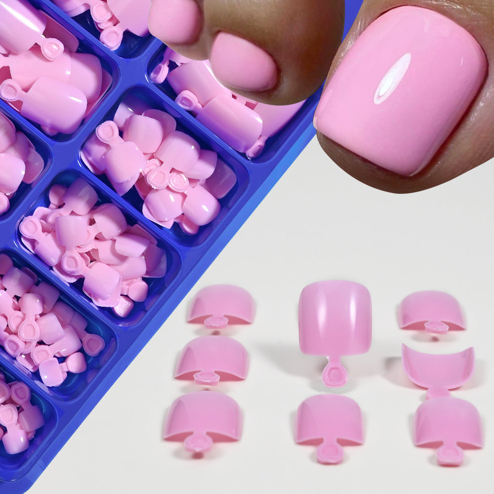 Full Coverage Gel Toe Nail Tips Set — product view 3