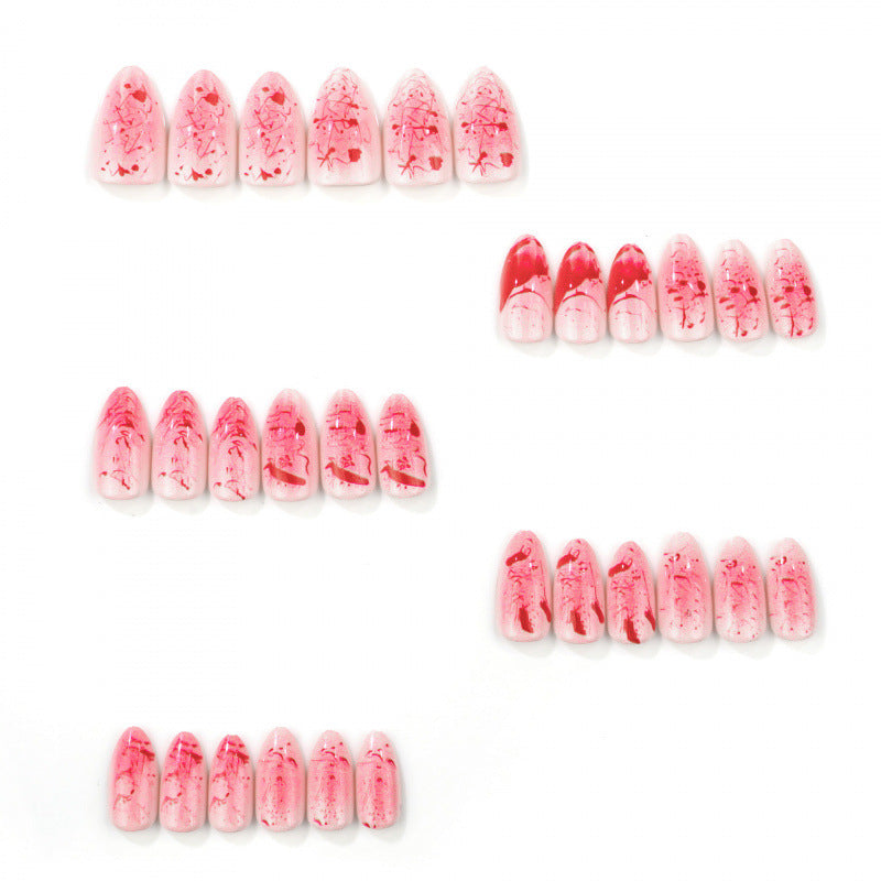 Artistic Abstract Press-On Nail Set — product view 3