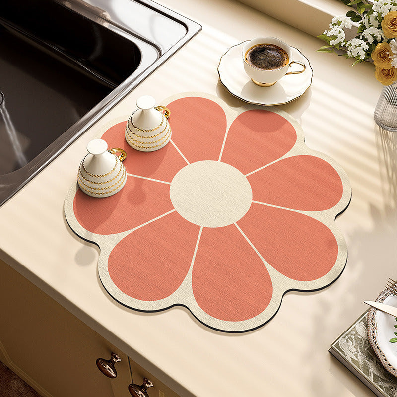 Decorative Flower-Shaped Table Mat Bowlift — product view 5