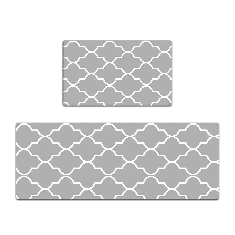 Elegant Textured Kitchen Mat Set Bowlift — product view 6