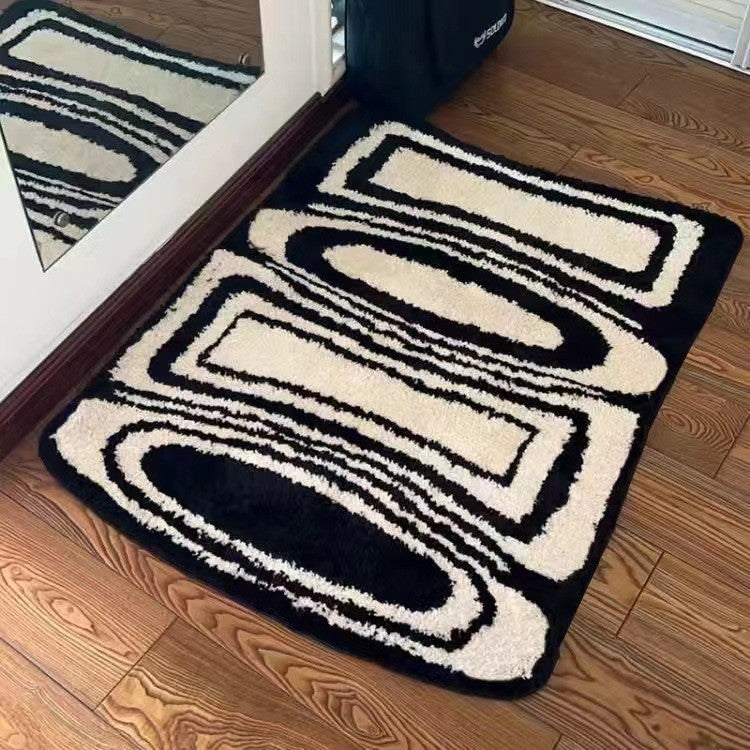 Abstract Geometric Area Rug Bowlift — product view 3