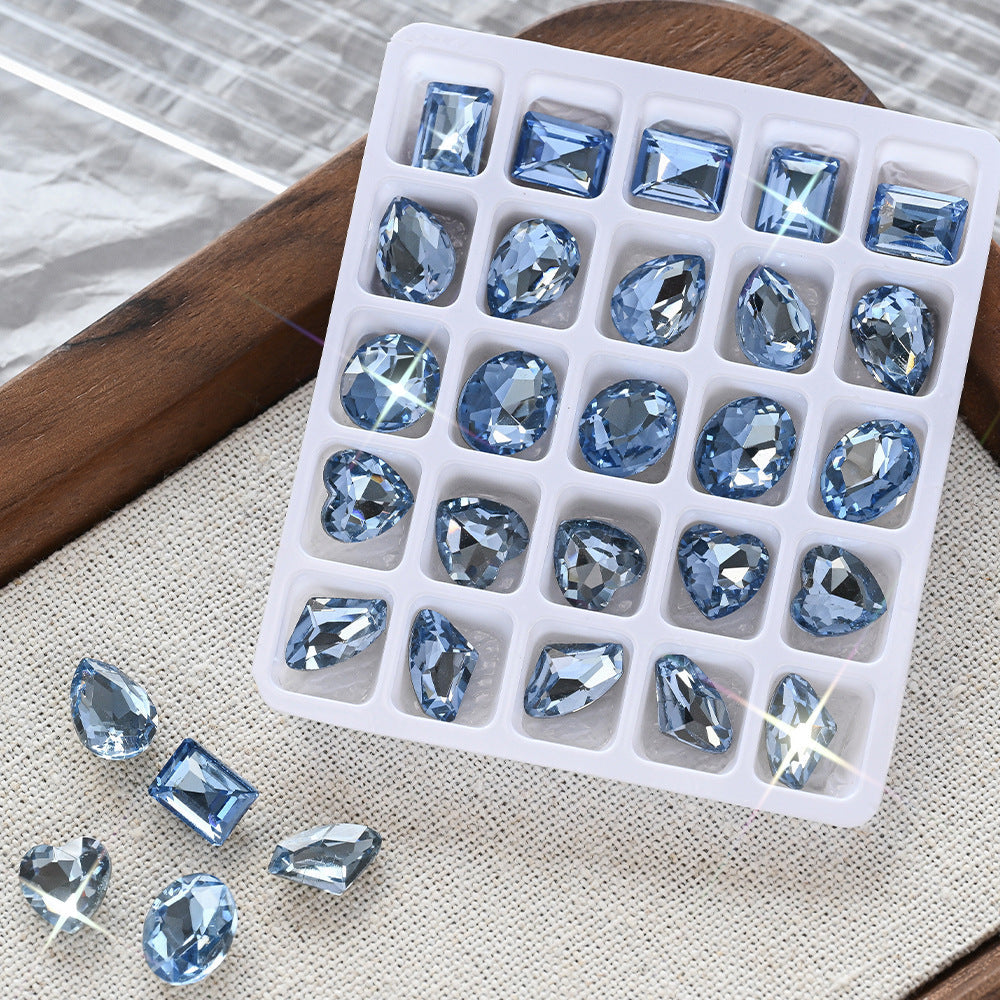 Decorative Resin Nail Art Gem Set — product view 2