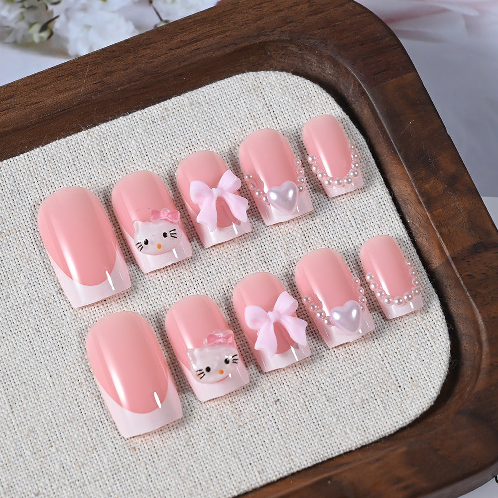 Decorative Press-On Nail Tips Set — product view 3