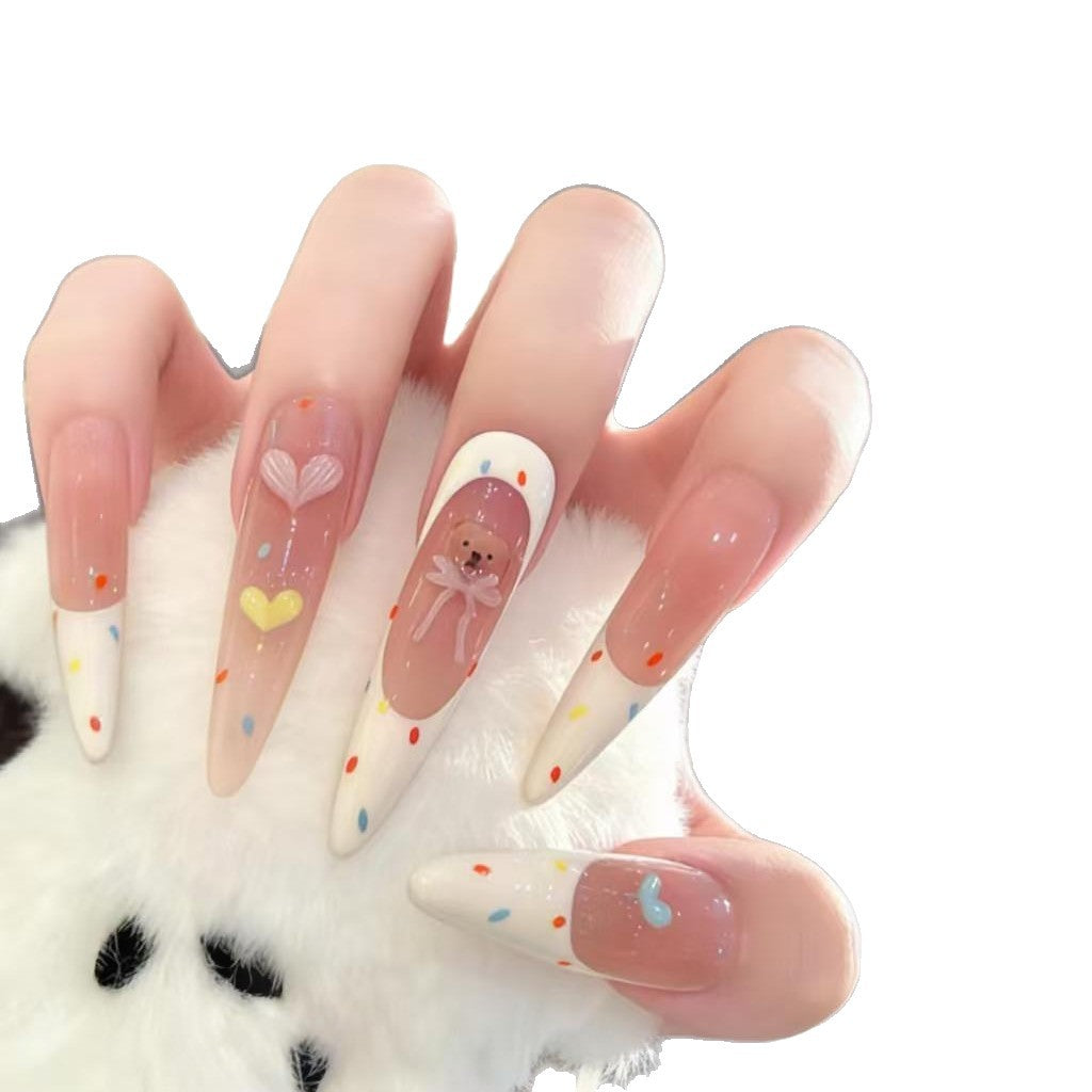 Artistic Stiletto Nail Art Extensions — product view 2