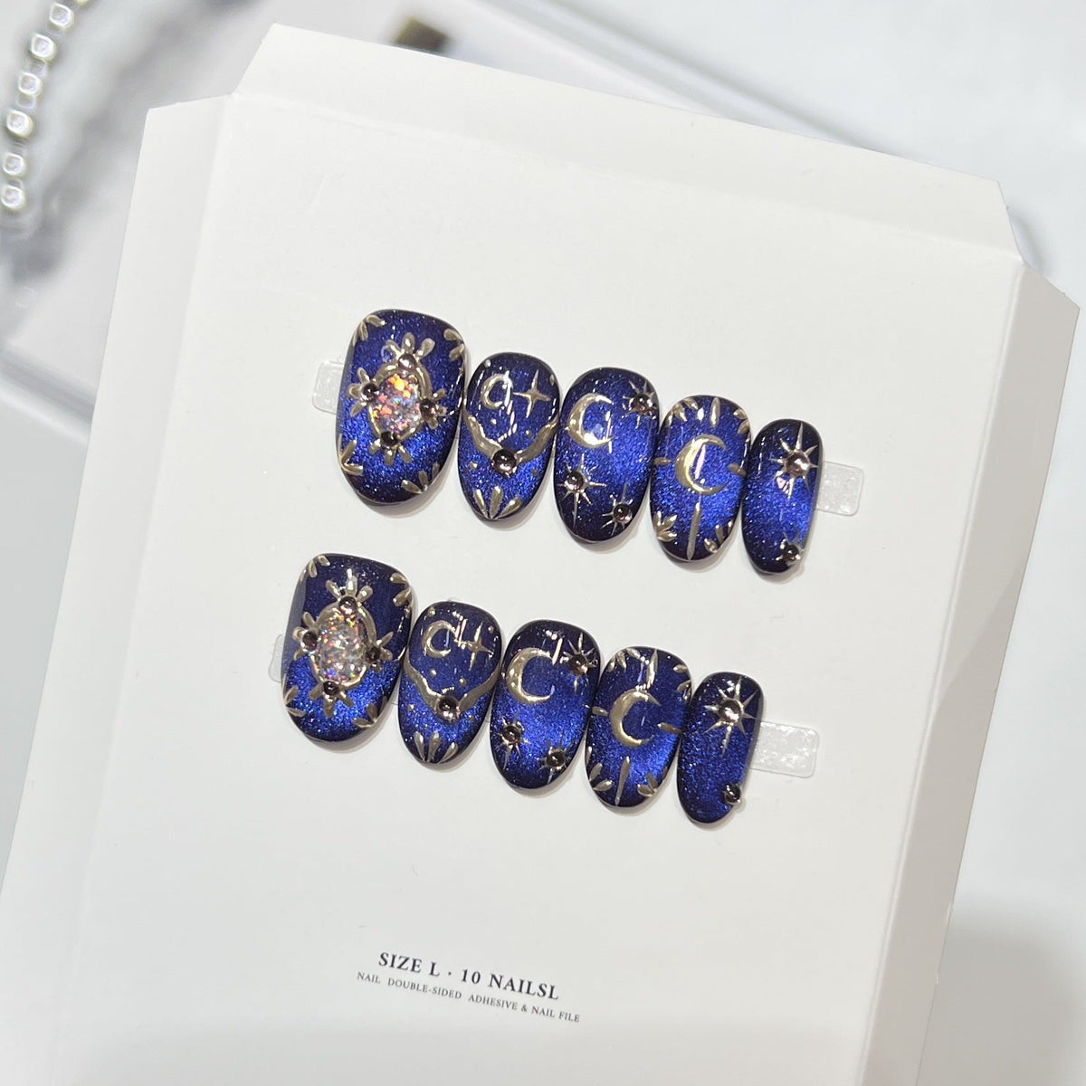 Celestial-Themed Press-On Nail Set — product view 1