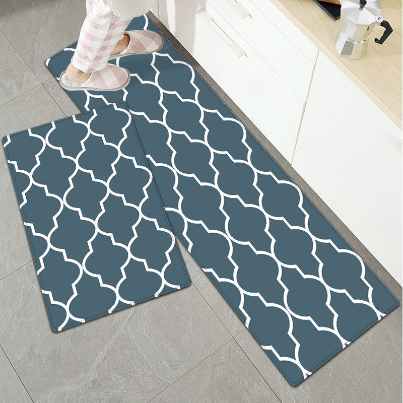 Elegant Textured Kitchen Mat Set Bowlift — product view 4