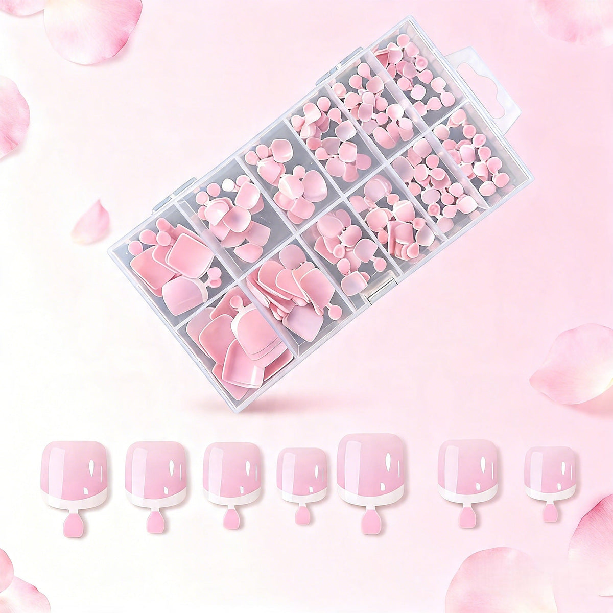 Full Coverage Press-on Toenail Set — product view 3