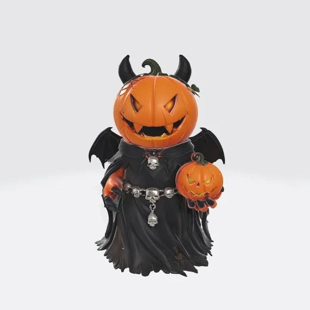 Creative Halloween Pumpkin Figurine Bowlift — product view 5