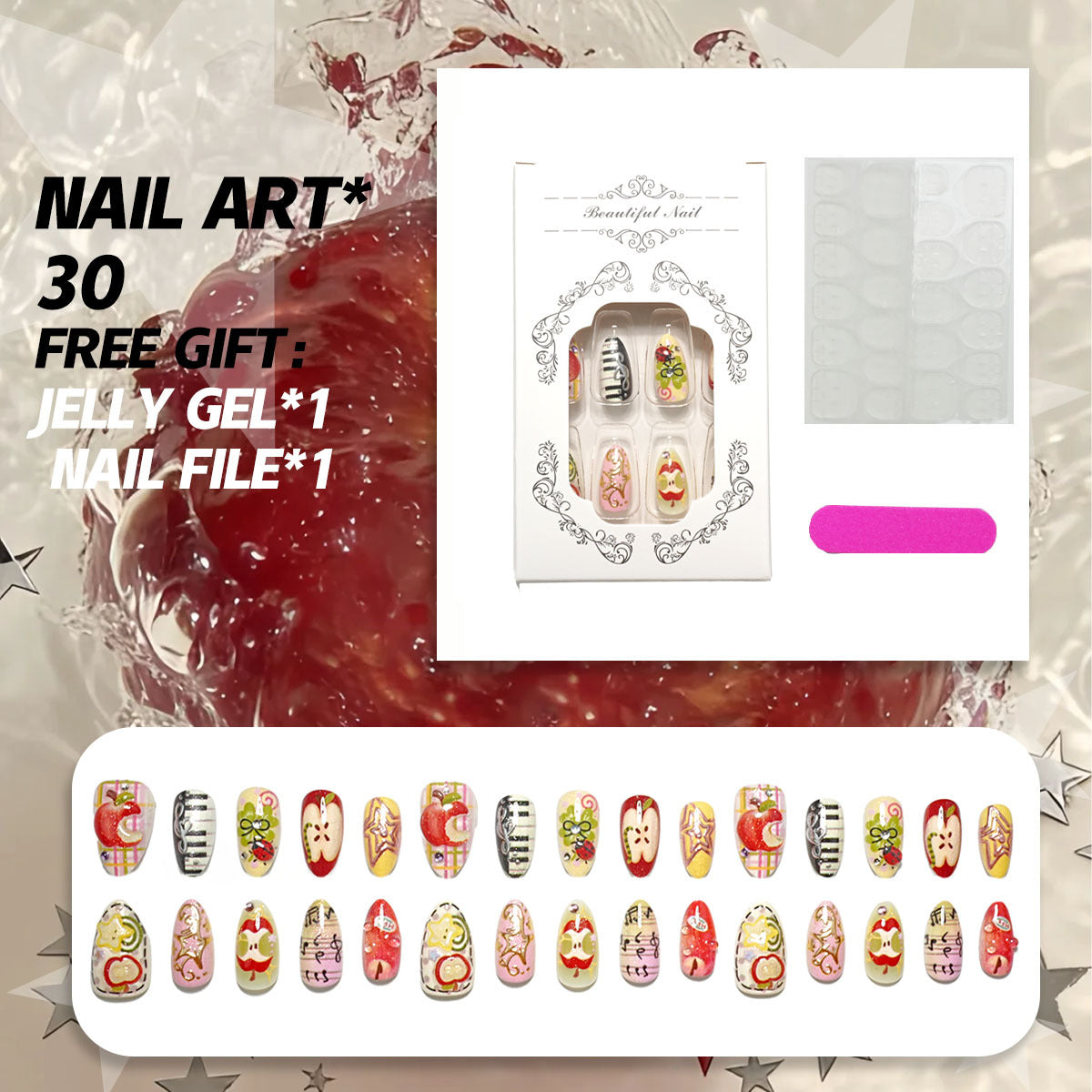 Artistic Nail Decoration Set — product view 1