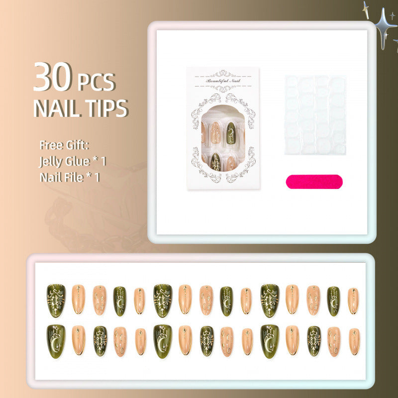 Artistic Press-On Nail Design Set — product view 4