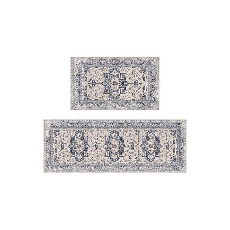 Geometric Patterned Area Rug Set Bowlift — product view 5
