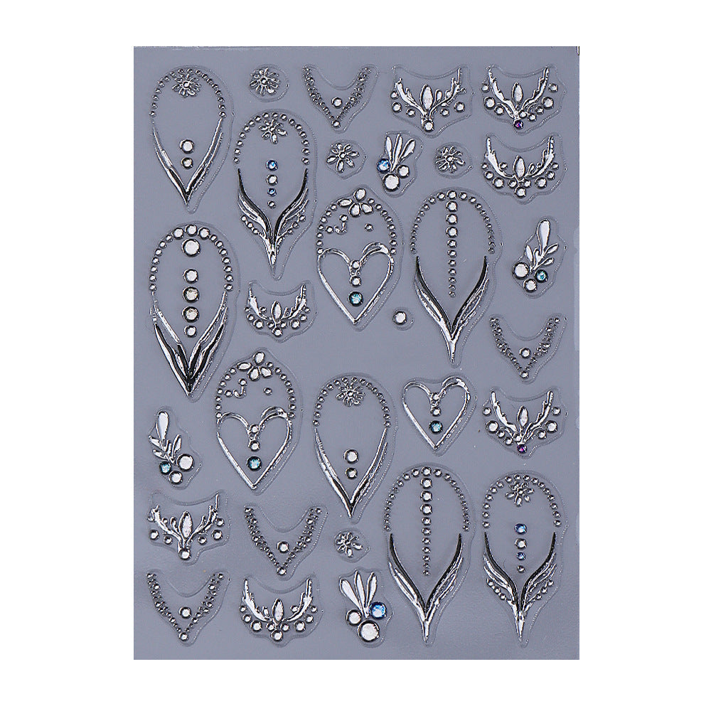 Elegant Rhinestone Nail Art Embellishments — product view 5