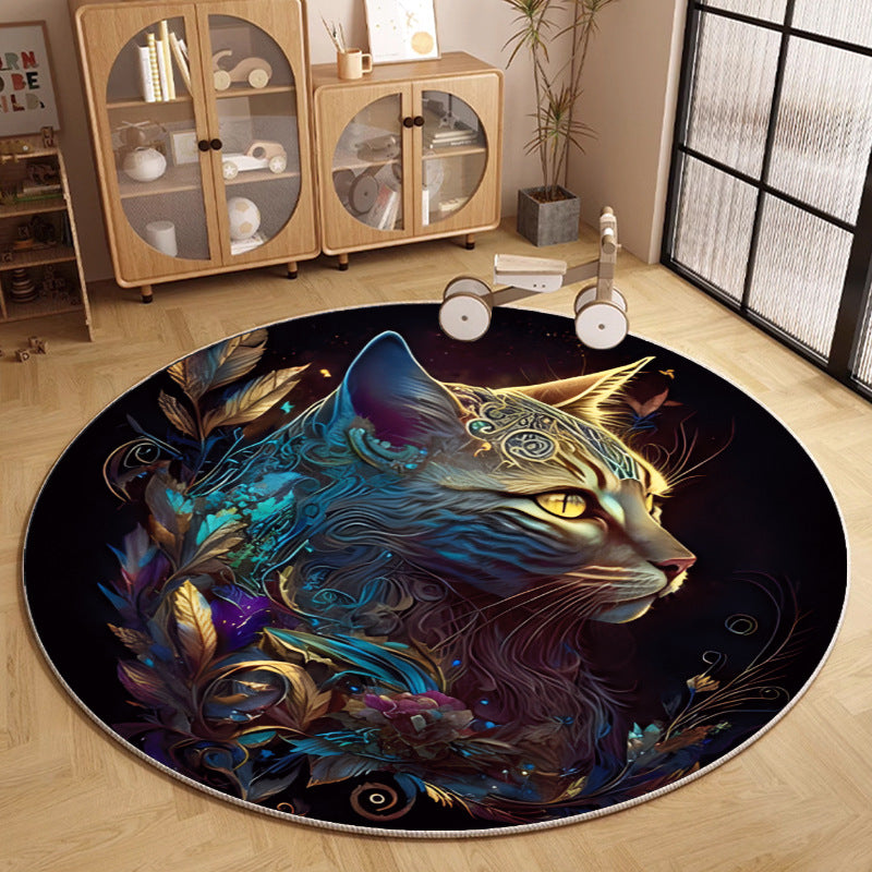 Artistic Round Area Rug Bowlift — product view 4