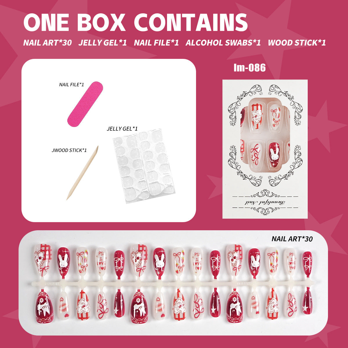 Creative Press-On Nail Kit — product view 1