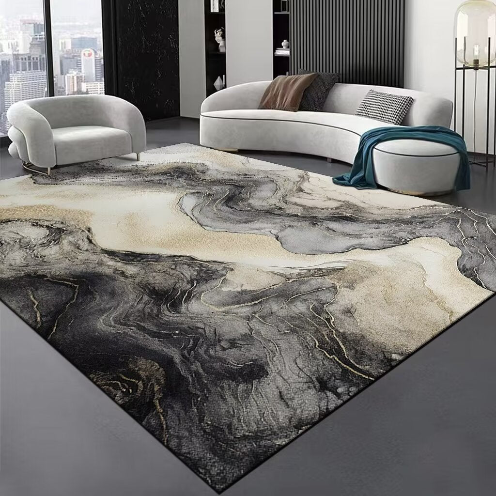 Artistic Pattern Area Rug Bowlift — product view 1