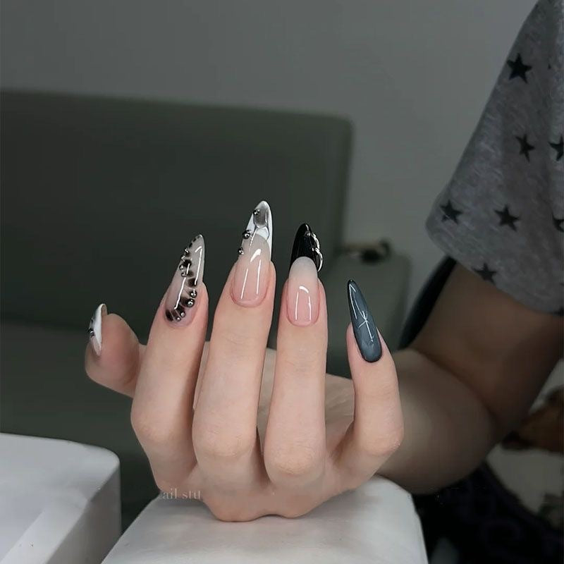 Artistic Oversized Stiletto Nail Enhancements — product view 2