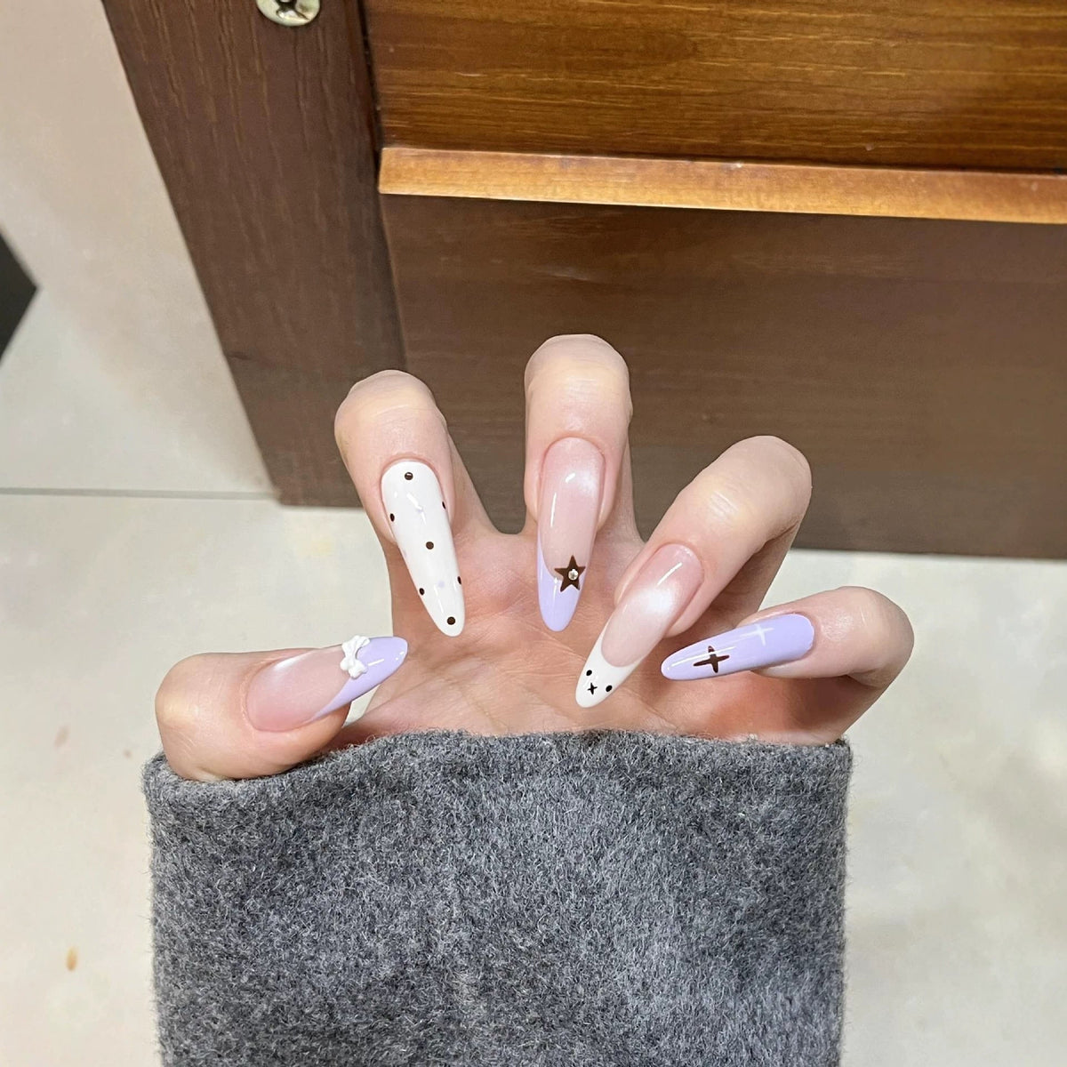 Creative Decorative Nail Tips — product view 2