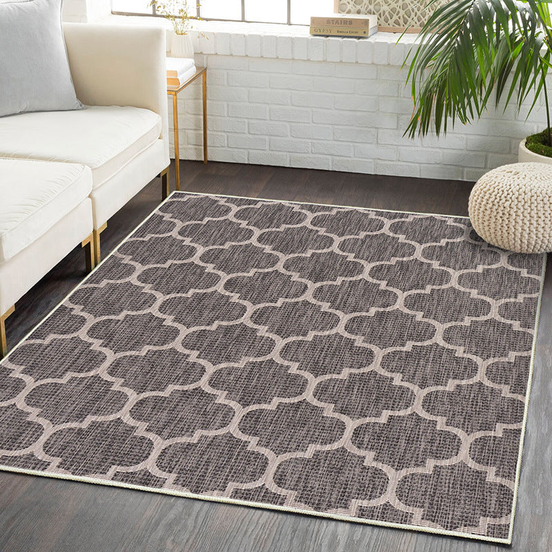 Geometric Pattern Area Rug Bowlift — product view 3