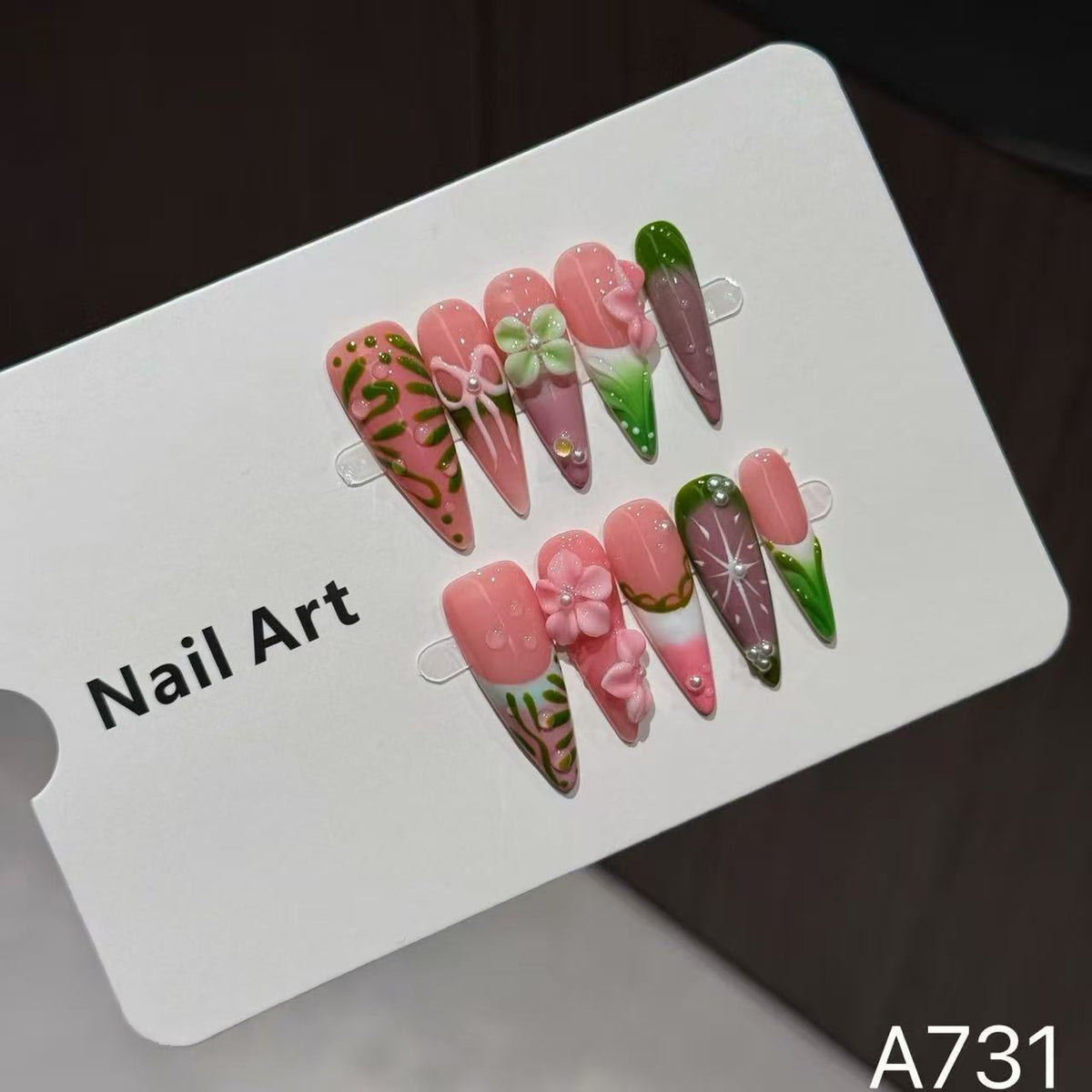 Artistic Floral Nail Art Tips — product view 1