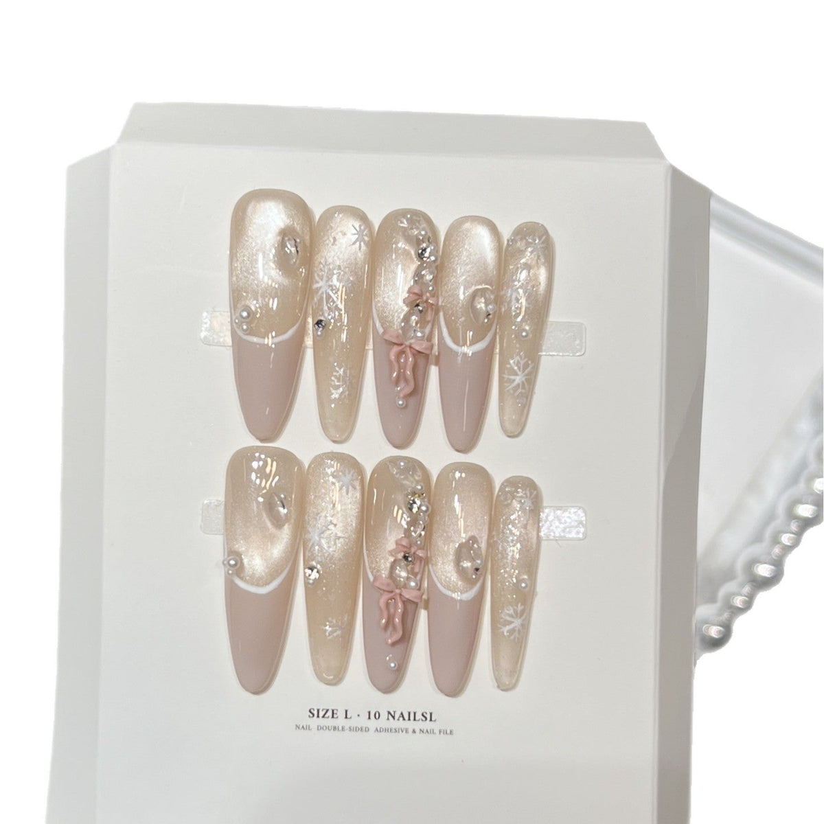 Elegant Decorative Press-On Nails 1790734252 — product view 5
