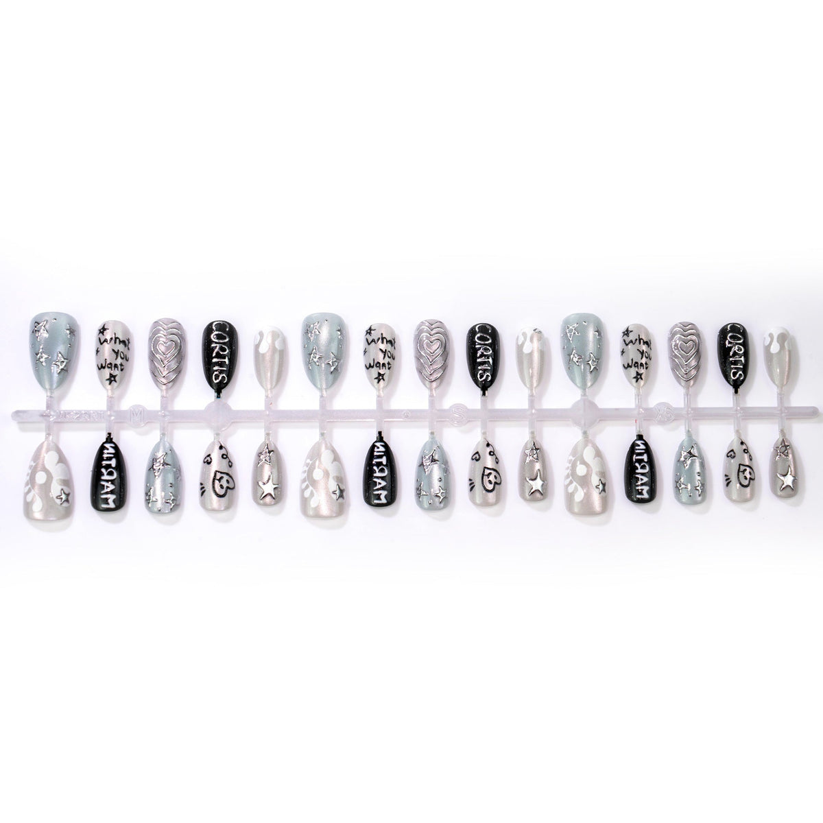 Artistic Patterned Press-On Nail Set — product view 5