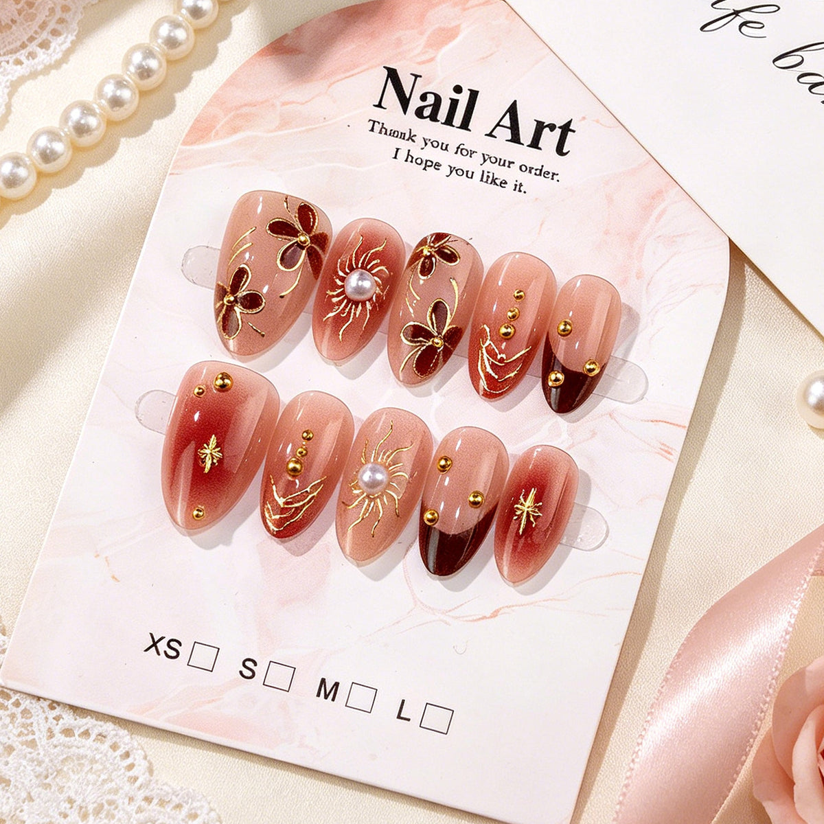 Artistic Elegance Press-On Nail Set — product view 2