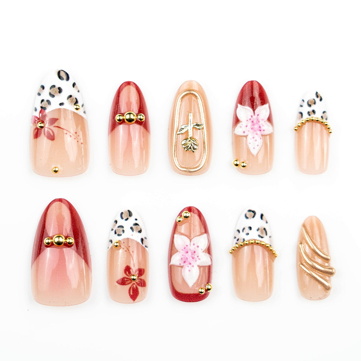 Decorative Press-On Nail Tips Kit — product view 2