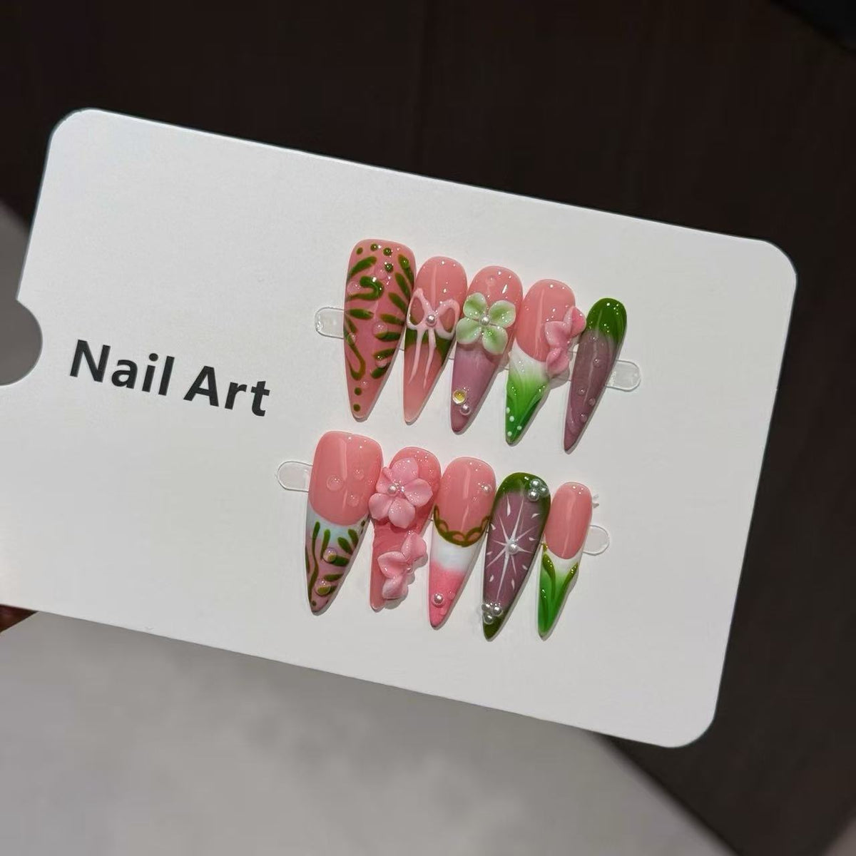 Artistic Floral Nail Art Tips — product view 2