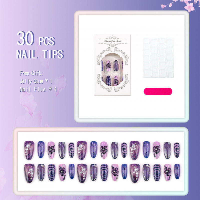 Artistic Designer Press-On Nails — product view 4