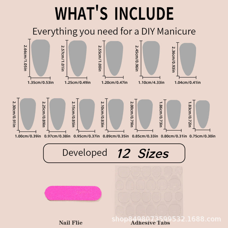 Festive Glitter Press-On Nail Collection — product view 4