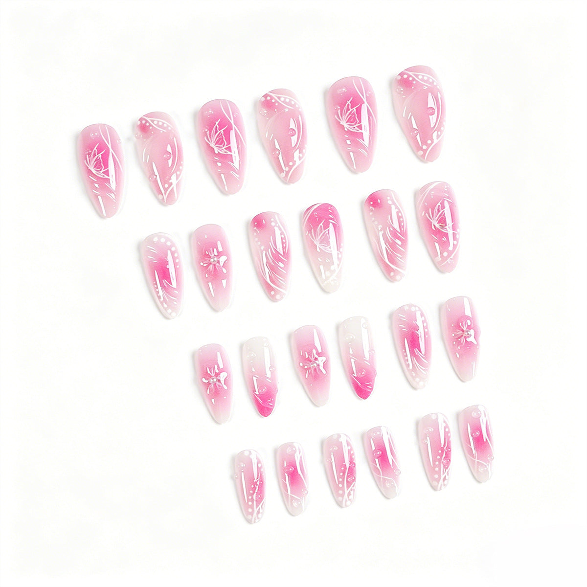 Elegant Articulated Press-On Nail Kit — product view 5