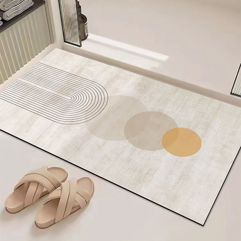 Contemporary Geometric Area Mat Bowlift — product view 2